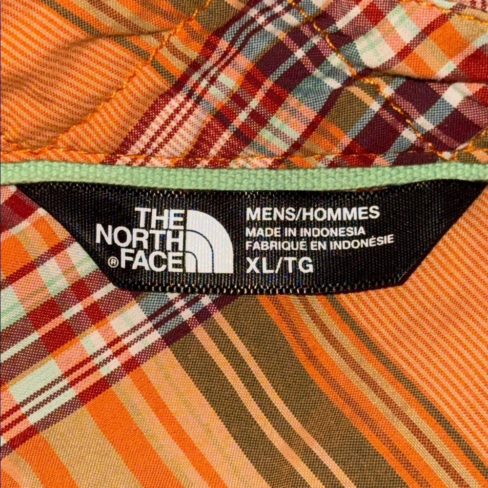 The North Face Men’s Pacific Coast Plaid Button Down Shirt SZ XL